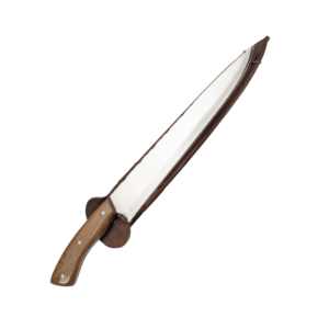 Faca Parrilla AÇO INOX - 10" Com Bainha Couro